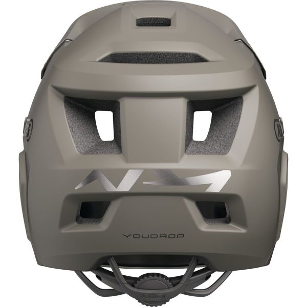 ABUS Youdrop FF children's helmet, grey, 48–55 cm (copie)