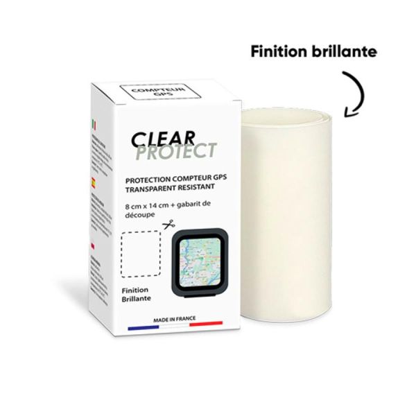 CLEAR PROTECT GPS meter protection (shiny)