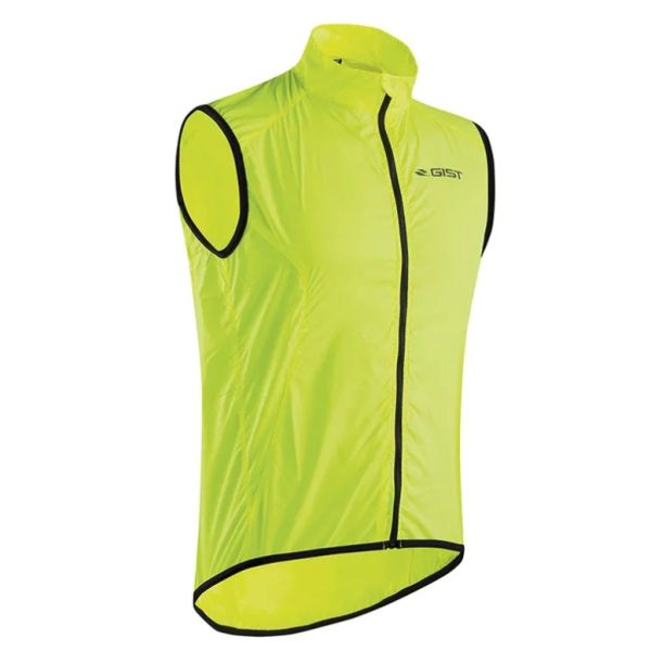 Gist long-sleeved windbreaker in fluorescent yellow (copie)