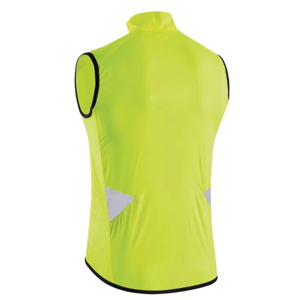 Gist long-sleeved windbreaker in fluorescent yellow (copie)