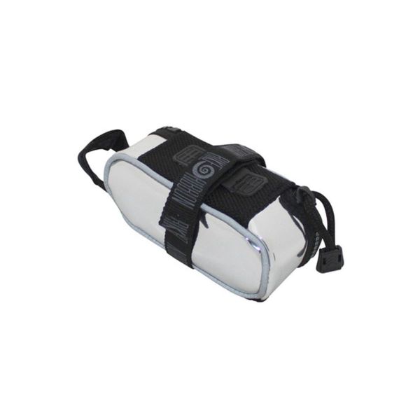 Bikeribbon saddle bag silver