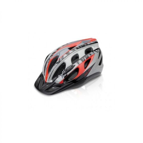 XLC helmet BH-C18 red and gray