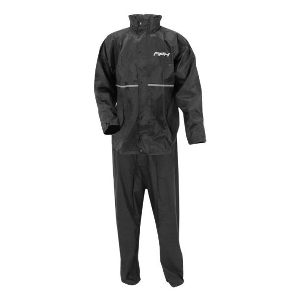 MPH rain jacket and pants pack black/black